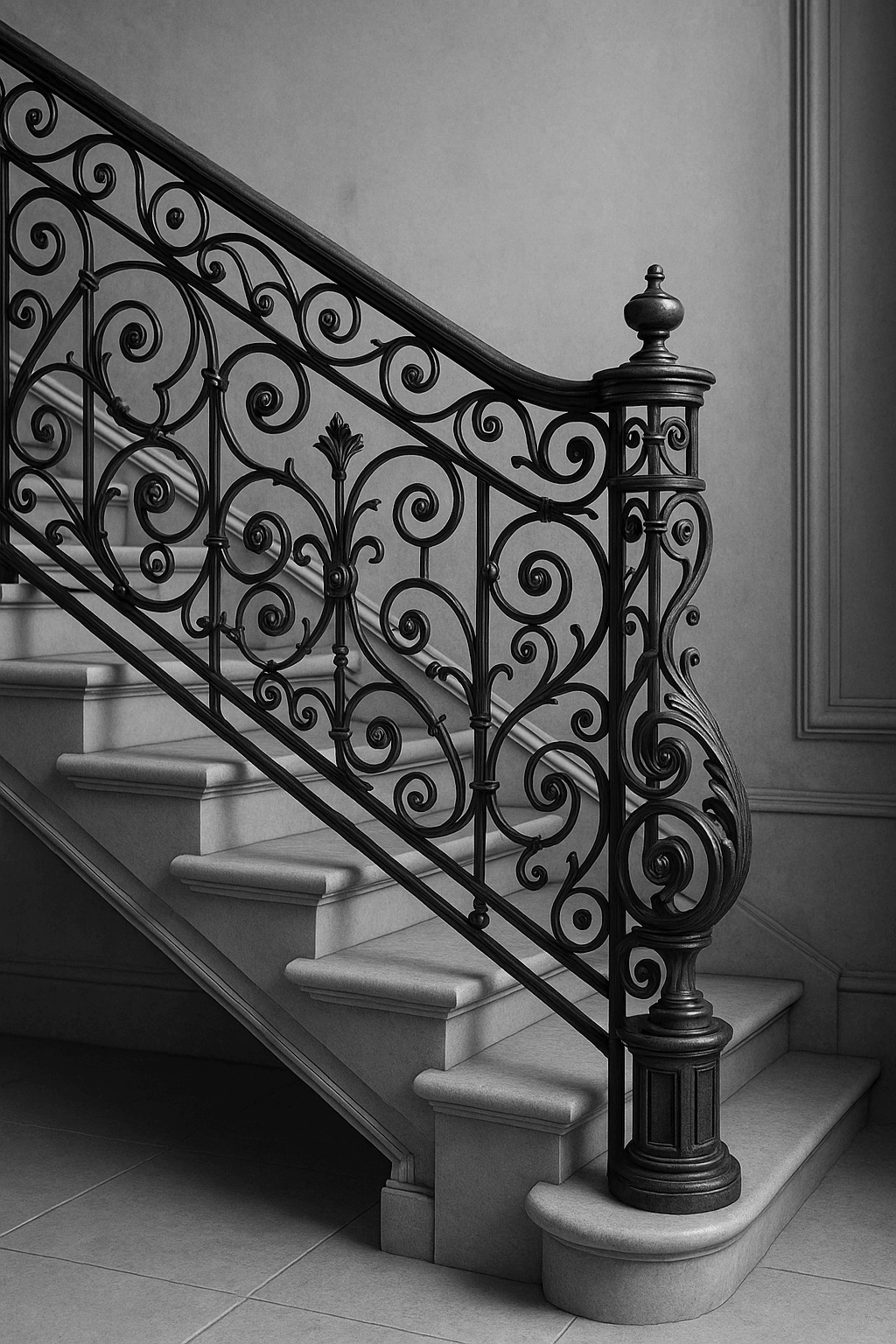 Luxury iron gate showcasing both strength and design